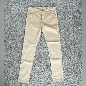 AG Adriano Goldschmied Women's Skinny Jeans in Tan Size 28R